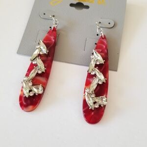 Jules B Acrylic Earrings New